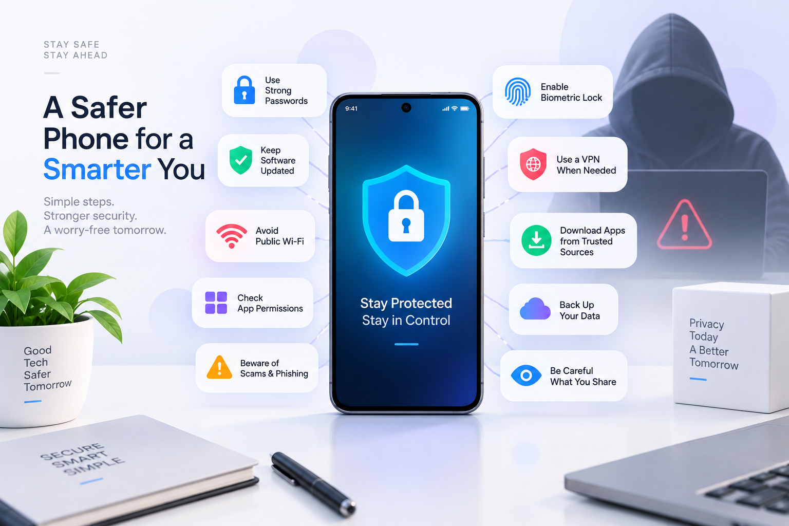 How to Protect Your Phone from Hackers: 12 Simple Cybersecurity Tips for 2026